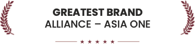 Greatest Barand Alliance Asia One
